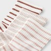 Women's Striped Cushioned 3pk Mid Crew Socks - Universal Thread™ 4-10 - 3 of 3