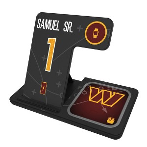 NFL Washington Commanders Players Game Tactic 15-Watt 3 in 1 Charging Station - 1 of 4