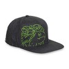 Pokemon Center Venusaur Charcoal Flat-Bill Hat (One Size-Adult) - 3 of 4