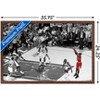 Trends International Michael Jordan - The Shot Horizontal Framed Wall Poster Prints - 3 of 4