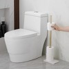 BWE Freestanding Toilet Paper Holder With Natural Marble Base - 3 of 4