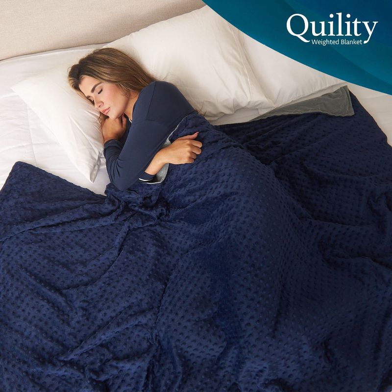 Quility Weighted Blanket for Kids or Adults with Soft Cover, 3 of 7