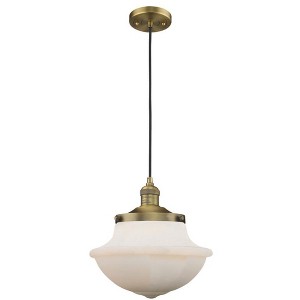 Franklin Restoration - 1 Light Oxford Mini Pendant In TraditionalStyle-11.5 Inches Tall and 11.75 Inches Wide - 1 of 1