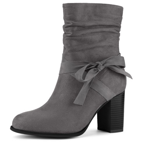 Gray best sale booties target