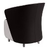 Emma and Oliver Home Office Curved Barrel Back Lounge Chair - image 2 of 4