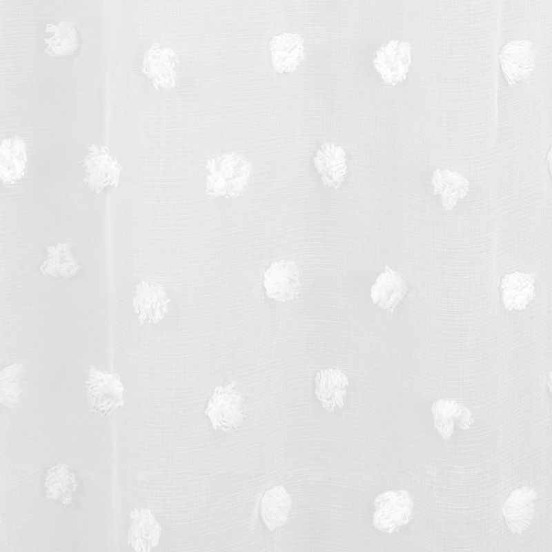 Cameron Shower Curtain White - Allure Home Creations, 4 of 7