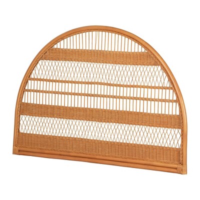 Queen Balka Rattan Wall Mounted Pattern Headboard - South Shore