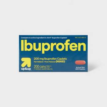 Ibuprofen (NSAID) Pain Reliever & Fever Reducer Caplets - 200ct - up & up™