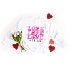 Simply Sage Market Women's Graphic Sweatshirt Love Vibes Bolt - 3 of 4