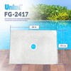 Unicel FG-2417 Rectangular DE Grid Replacement Swimming Pool Filter with Center Hub Port Compatible with Anthony Apollo and Flowmaster (6 Pack) - 2 of 4