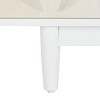 Faye 2 Shelf Pattern Media Stand - White Washed - Safavieh - 4 of 4