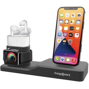 Chargeworx 3-in-1 Multi-Charging Stand Portable Apple Watch - 1 of 1