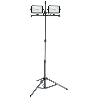 Genesis™ 13,000-lumen Dual-head Led Work Light With Tripod. : Target