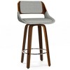 WyndenHall Set of 2 Mara Swivel Barstools - 4 of 4