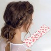 Unique Bargains Women's Cute Fruit Pattern Hair Curler Pink White 1 Pc - 2 of 3