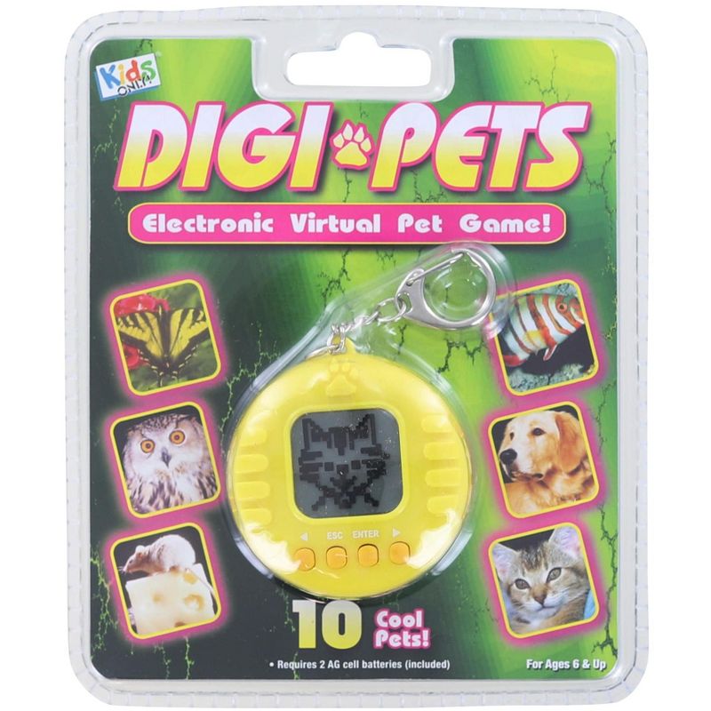 Kids Only Digi Pets Electronic Virtual Pet Game | Yellow, 1 of 2