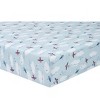 Sammy & Lou Airplanes Microfiber Crib Sheet - 2pk - 3 of 4