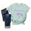 Simply Sage Market Tennessee Flower Colorful Short Sleeve Tee - 3 of 4