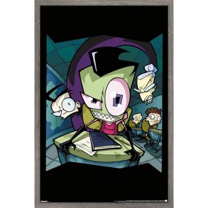Trends International Invader Zim - Alien Master Plan Framed Wall