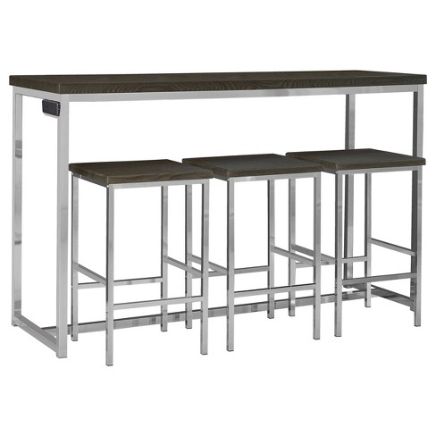 Cassidy stainless steel dining set new arrivals