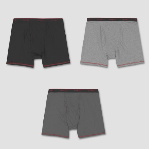Hanes Men S Cool Comfort Breathable Boxer Briefs 3pk Colors Vary