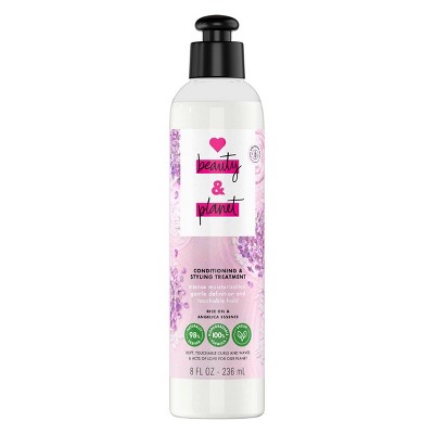 Love Beauty and Planet Rice Oil & Angelica Essence Curls and Waves Conditioning and Styling Treatment - 8 fl oz