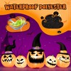 Costway 8 Ft Tall Inflatable Pumpkin Family Waterproof Halloween Yard Decoration w/LED Lights - 2 of 4