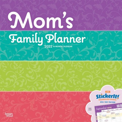 2022 Square Calendar Moms Family Planner - BrownTrout Publishers Inc