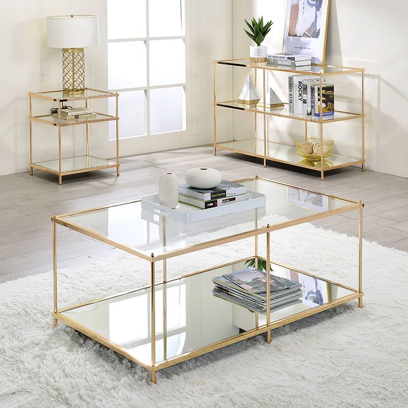 Lindenham Glass Top Sofa Table - miBasics, 4 of 6