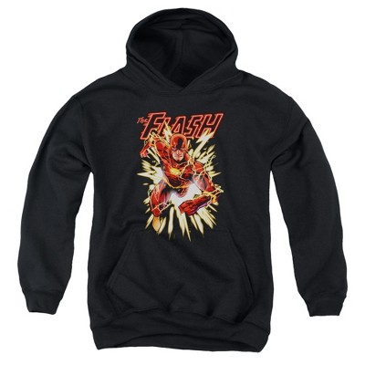 Boys’ JLA Flash Glow Hooded Sweatshirt