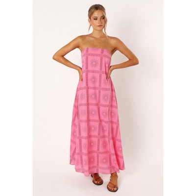 Petal And Pup Womens Soph Strapless Maxi Dress : Target