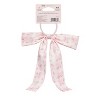 Goody x LoveShackFancy Ruffle Bow Hair Clip - Rosa Beaux - 2 of 4