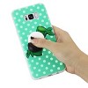 Reiko Samsung Galaxy S8 Edge/ S8 Plus TPU Design Case with 3D Soft Silicone Poke Squishy Panda in Green - 3 of 4