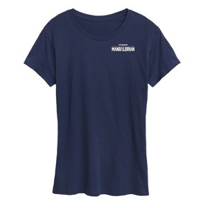 Women's - Star Wars - The Mandalorian Grogu Celestial Short Sleeve Graphic T-Shirt - 1 of 4