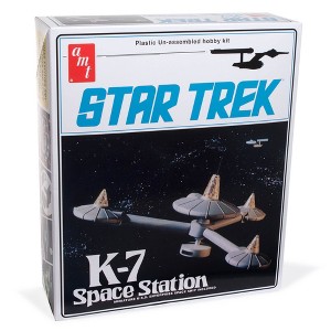 XAMT Star Trek K-7 Space Station 1:7600 Scale Model Kit - 1 of 4