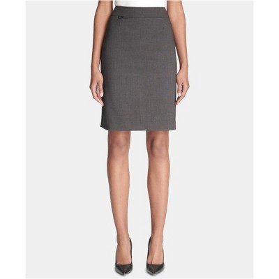 Calvin Klein Womens Coin Pocket Pencil Skirt