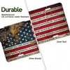 Zone Tech Tactical USA Flag License Plate - Premium Quality Thick Durable Novelty American Patriotic Pledge of Allegiance Car Tag Plate Cover - 4 of 4