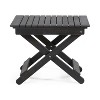 Christopher Knight Home Malibu Outdoor Acacia Wood Folding Side Table - 2 of 4