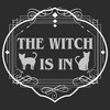 Women's Lost Gods Halloween The Witch Is In Cats T-Shirt - 2 of 4