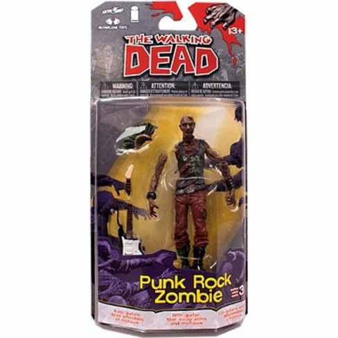 Mcfarlane Toys The Walking Dead Comic Series 3 Punk Rock Zombie Action Figure Target - roblox zombie attack playset import it all