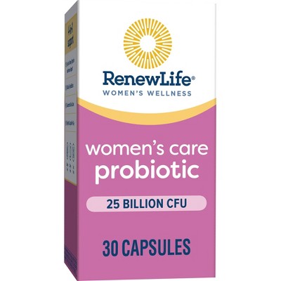 Renew Life Ultimate Flora Women's Care Probiotic Vegetarian Capsules ...