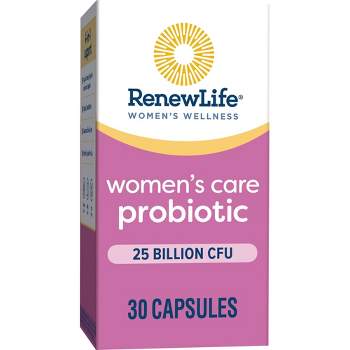 Renew Life Ultimate Flora Probiotic Womens Care Vegetarian Capsules