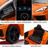 Kids Ride on Car, Licensed Corvette Battery Powered Car, 12V Toddles Electric Sports Car Toy with Remote Control - 3 of 4