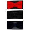 Men's Velvet Pre-tied Adjustable Length Banded Bow Tie - 3 of 4