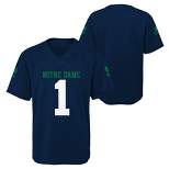 NCAA Notre Dame Fighting Irish Boys' Short Sleeve Toddler Jersey - 2T