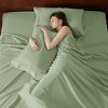 Deep Pocket Sheets Set - Fits Mattresses Up to 21 Inches Thick - 4 Piece GentleSoft™ Bed Sheets, Moisture Wicking, Soft & Cooling Bedsheet & Pillowcas - 4 of 4