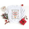 Holiday Vibes Reindeer Rides Ugly Sweater - Women's Graphic Sweatshirt - 2 of 4
