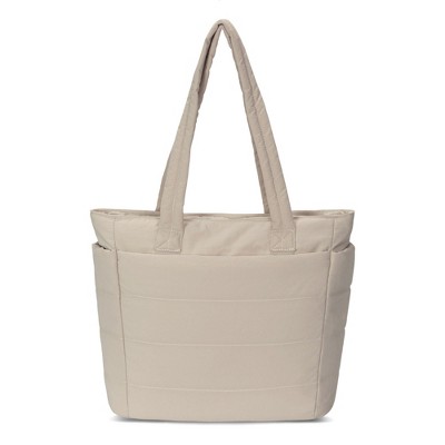 Hynes Eagle Travel  20L Puffy Tote-Beige