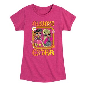 Girls' - LOL Surprise! - Always Extra Fitted Short Sleeve Graphic T-Shirt - 1 of 4