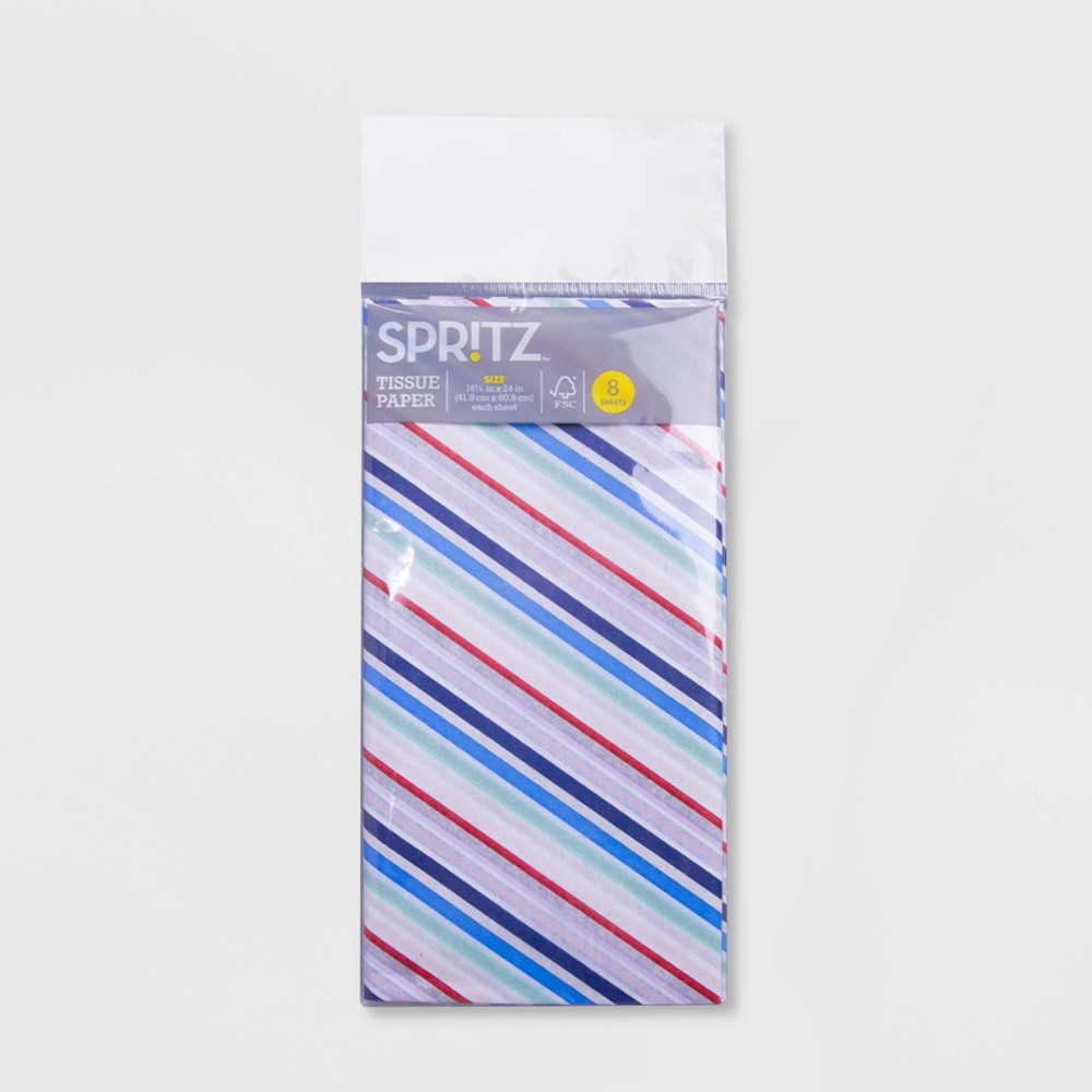 8ct Pegged Tissue Paper Purple - Spritz 7 pack 